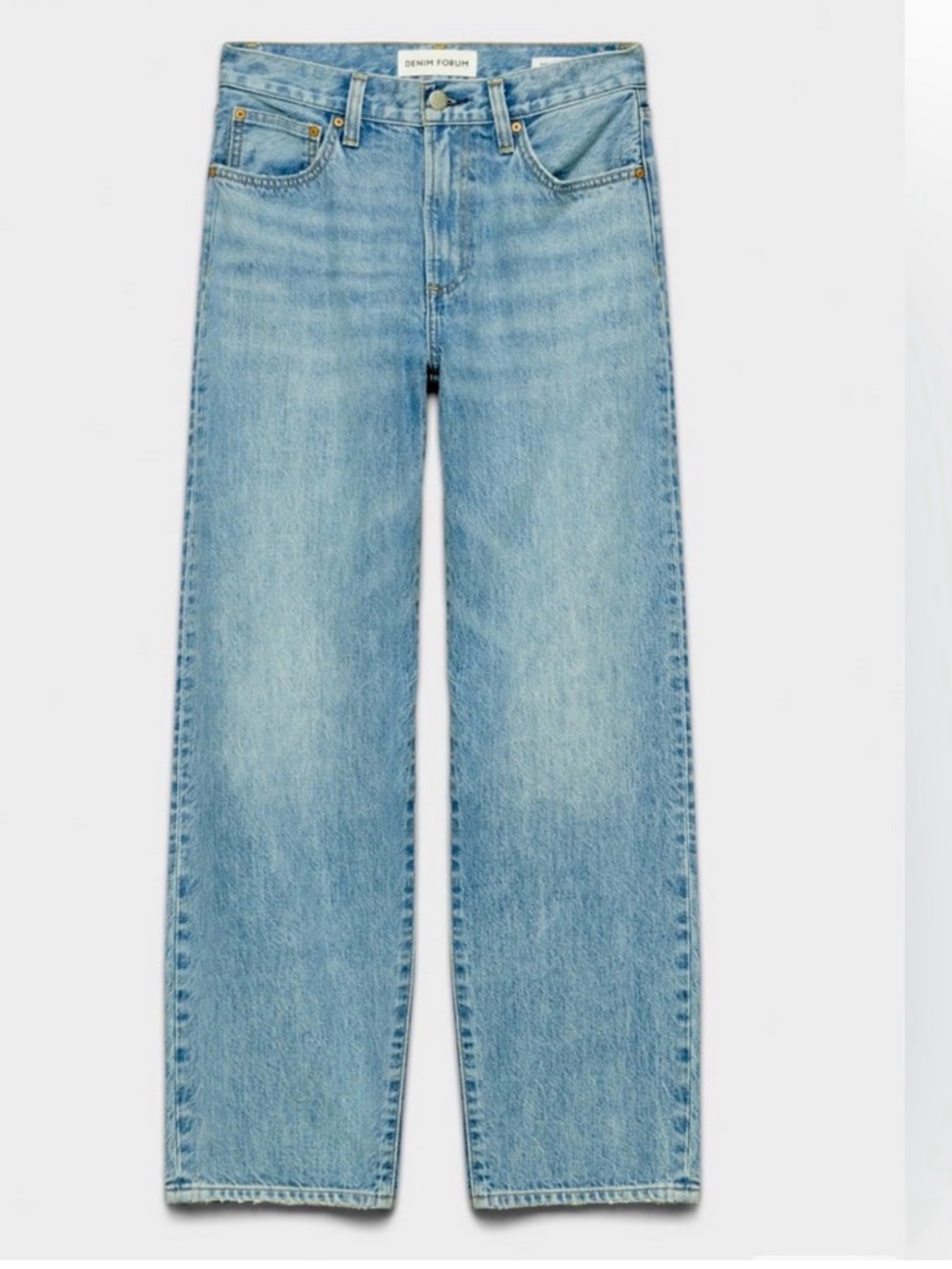 Denim Forum The 90s Marlo High Rise Baggy Jean Size 27